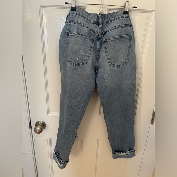 Current/Elliott Cropped Straight Leg Jeans Size 27 - Picture 4 of 12